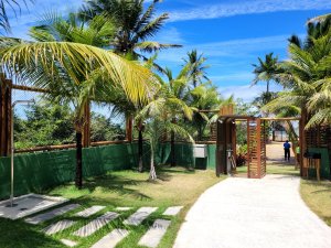 Acesso privativo à praia no Imbassaí Privilege