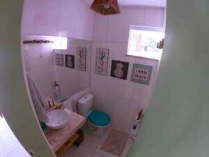Suíte da casa em Imbassaí