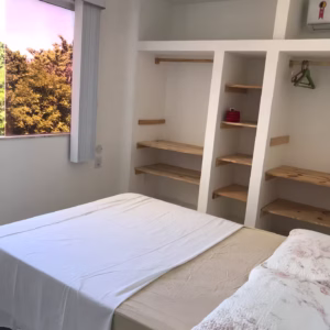 Suíte da casa em Imbassaí
