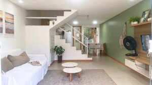 apartamento 2 suítes Imbassaí sala