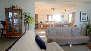 sala de estar da mansão em Sauípe