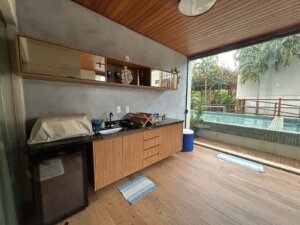 Varanda Gourmet Apartamento térreo à venda Imbassai