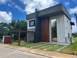 Casa nova 4 quartos. Reserva de Imbassai