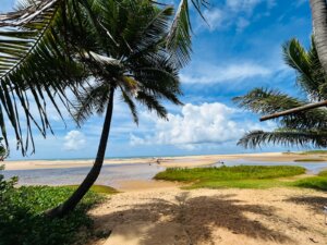 Praia Apartamento no Ykutiba Imbassaí com 2 Quartos