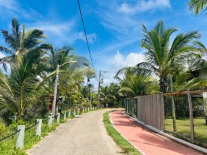 Acesso praia Apartamento no Ykutiba Imbassaí com 2 Quartos