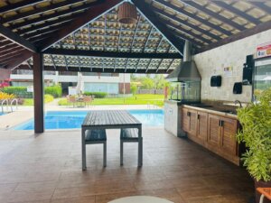 Área Gourmet Apartamento no Ykutiba Imbassaí com 2 Quartos