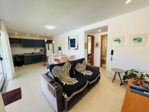 Sala cozinha Apartamento no Ykutiba Imbassaí com 2 Quartos