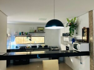 Cozinha Duplex com 3 Suítes em Imbassaí 112m2