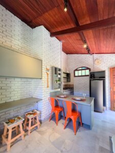 Sala cozinha Chalé à Venda em Imbassaí