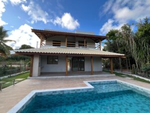 Casa nova 4 quartos. Reserva de Imbassai