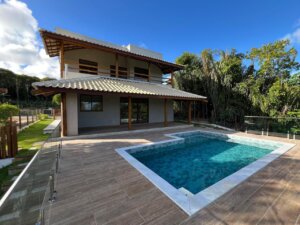 Casa nova 4 quartos. Reserva de Imbassai
