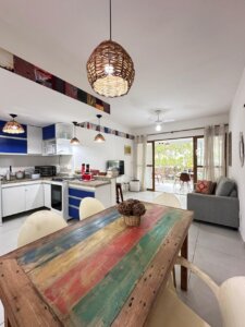 Apartamento térreo 2 quartos Imbassai
