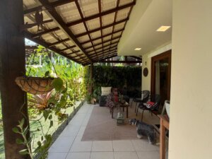 Varanda Fachada casa mobiliada à venda em Imbassai