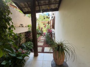Área externa casa mobiliada à venda em Imbassai